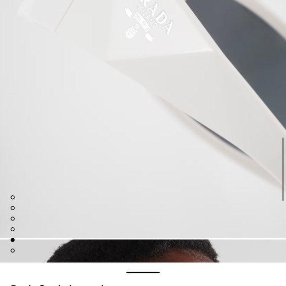 Prada White Sunglasses for Women - Picture 5 of 12